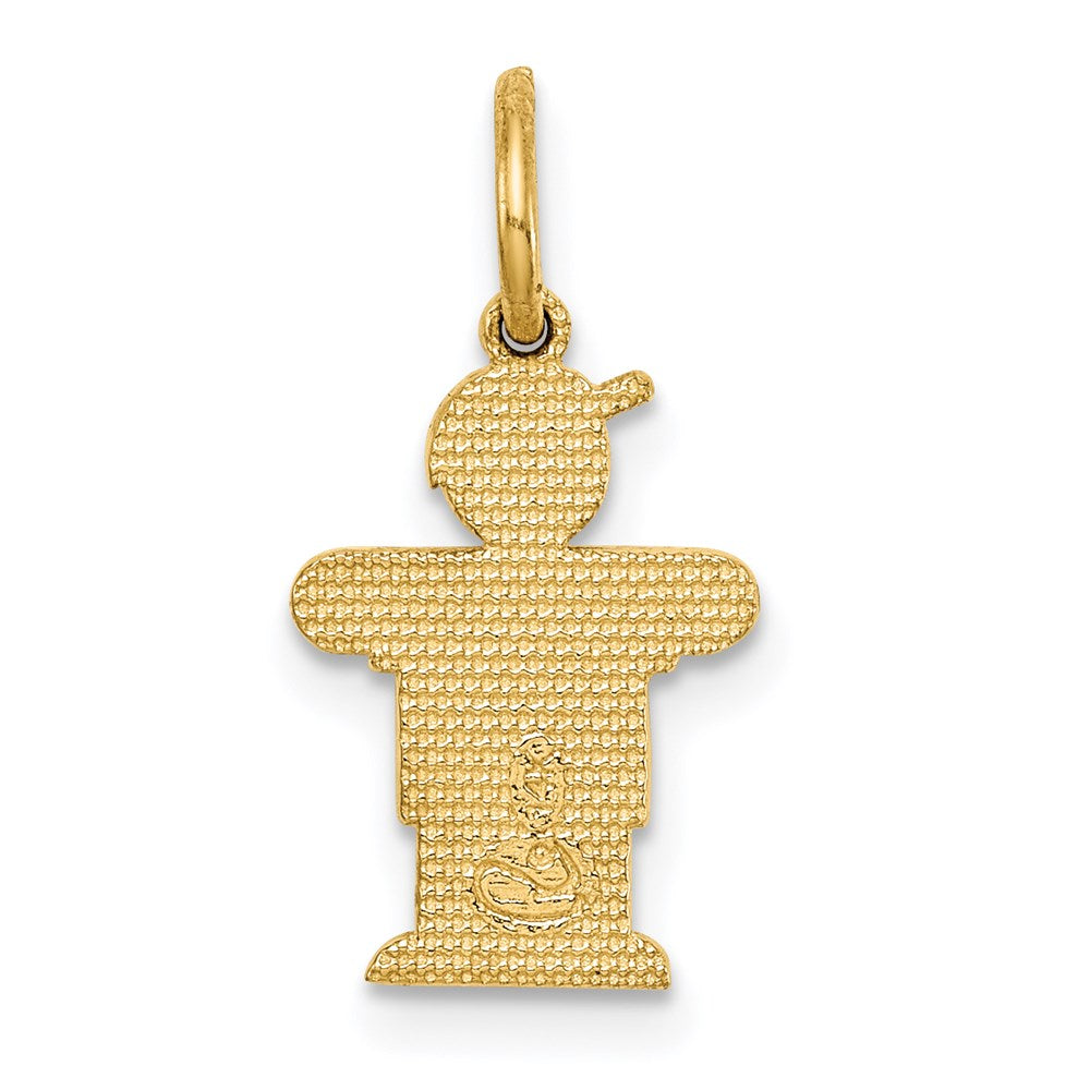 14k Mini Boy Lugs Charm