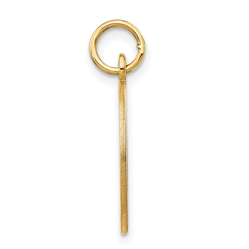 14k Etched .011 Gauge Engravable Round Disc Charm