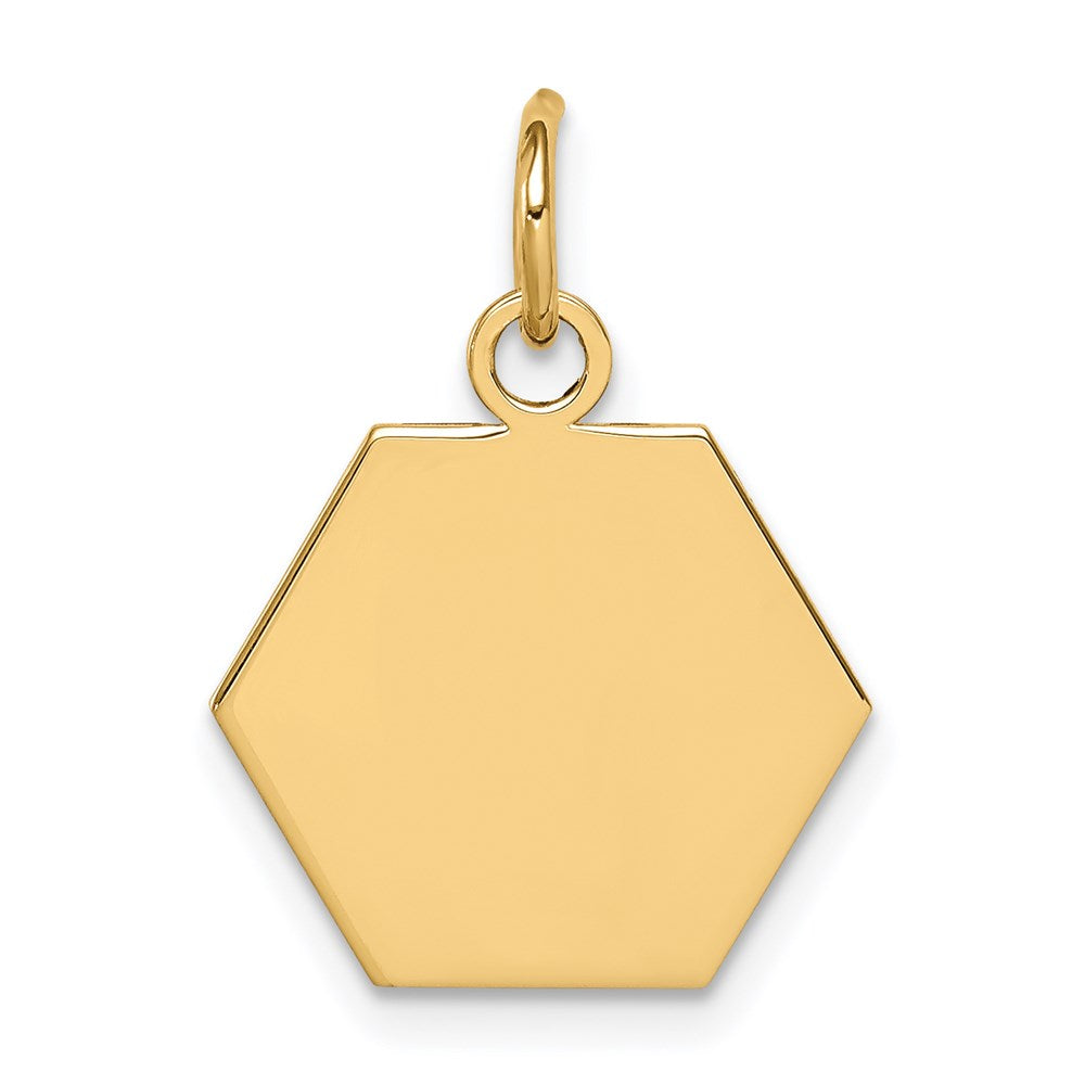 14k Non-enameled Medical Jewelry Pendant