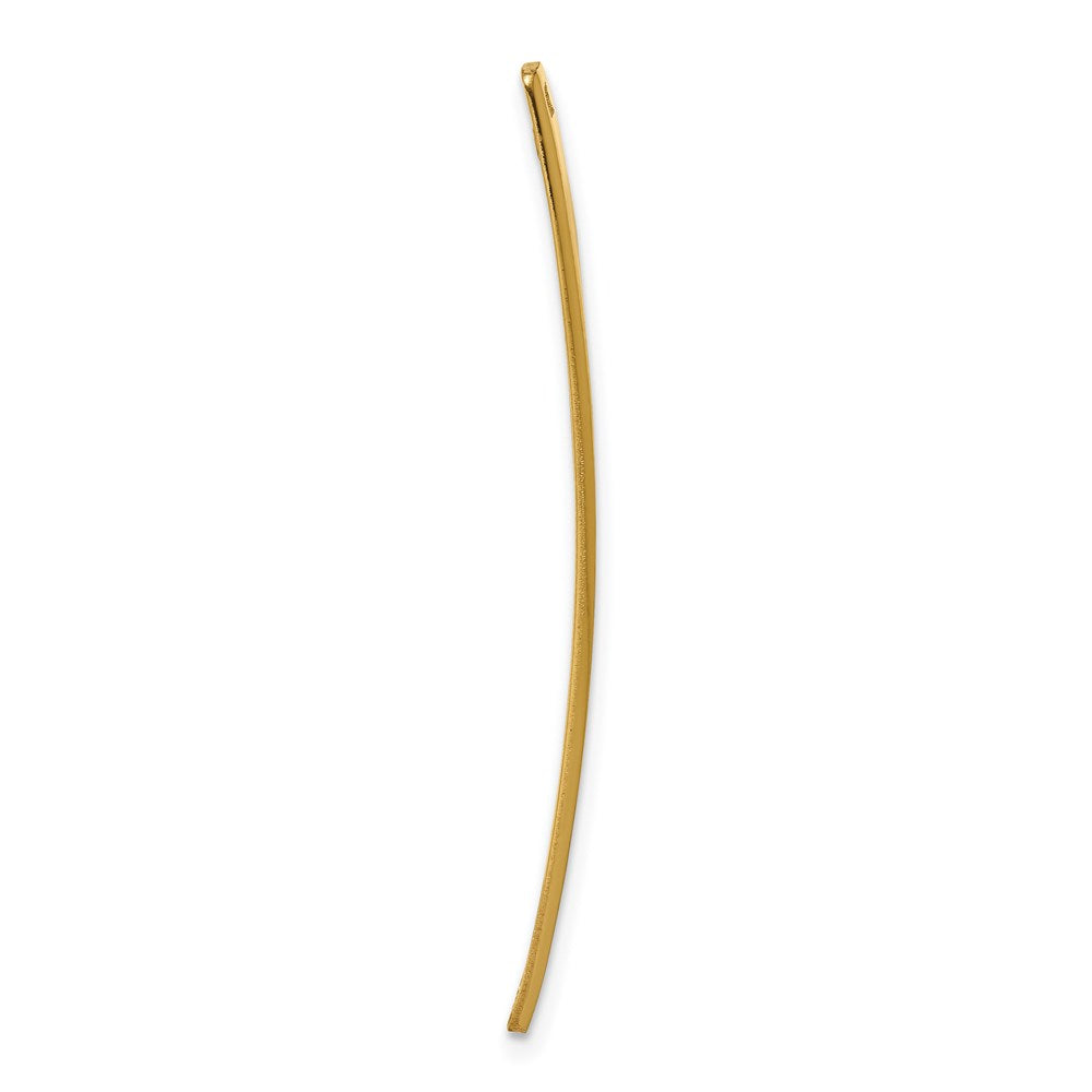 14K Epoxy Enameled Medical ID Off Ctr Plate # 818