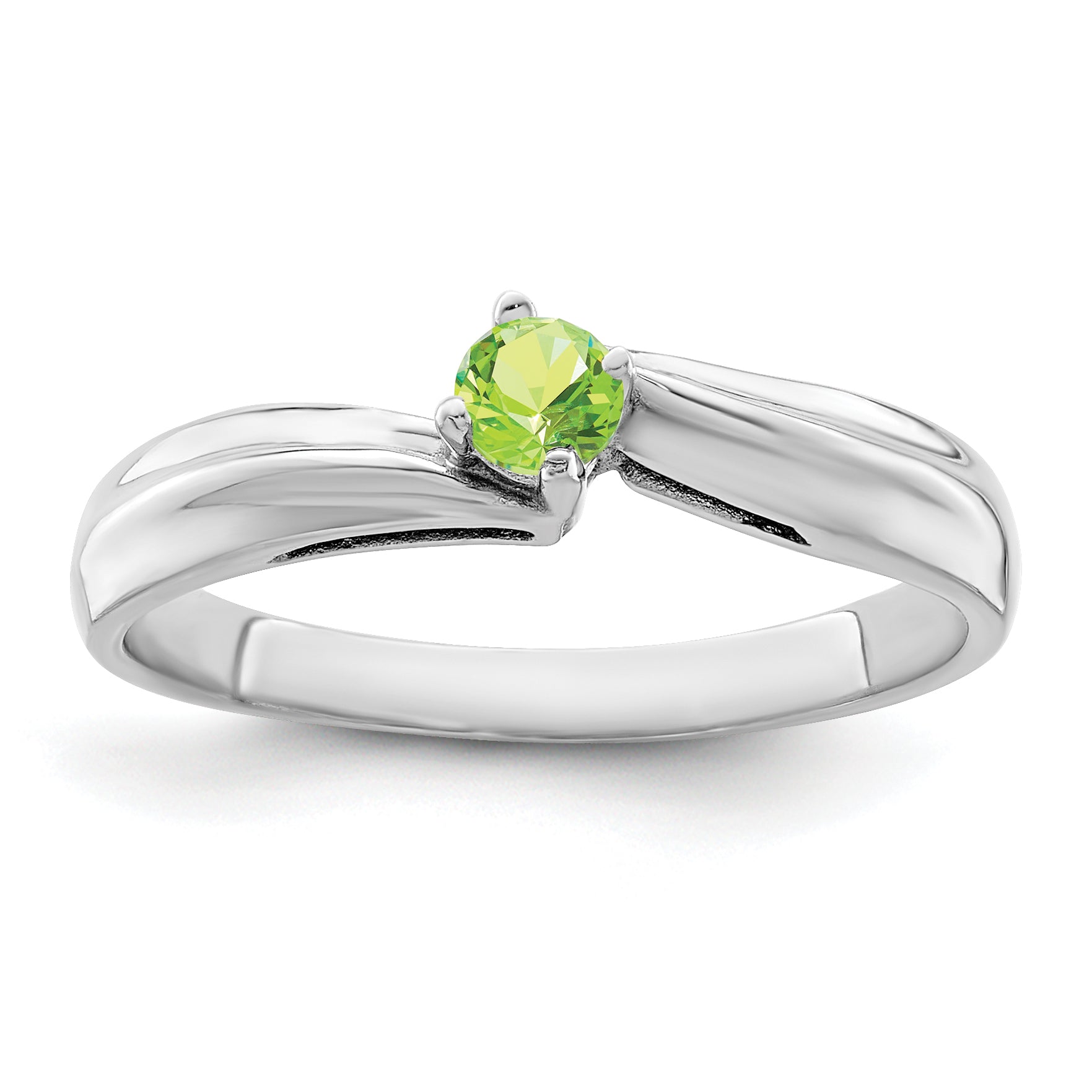 Sterling Silver Rhodium-plated Family Jewelry Mounting