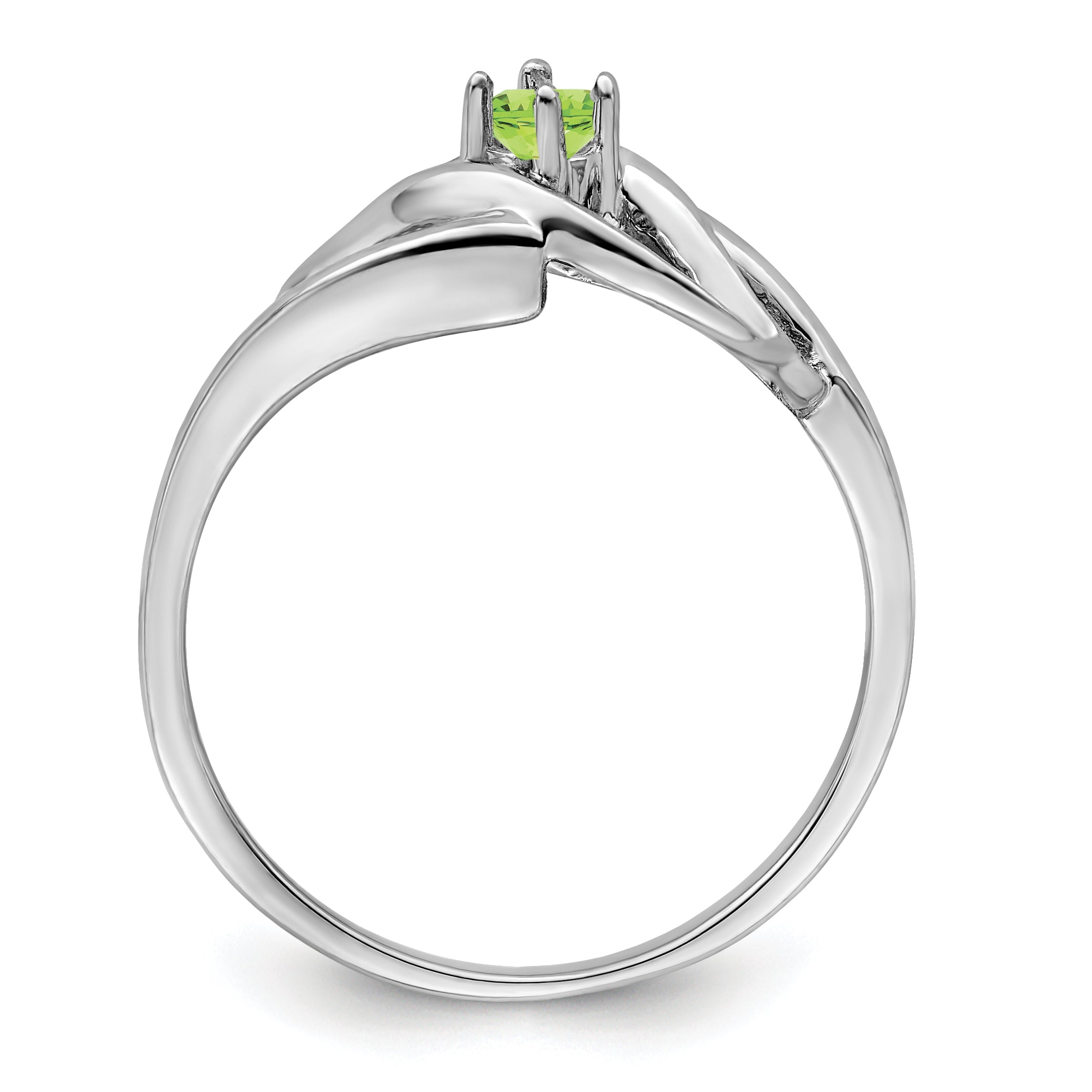 Sterling Silver Rhodium-plated Family Jewelry Ring