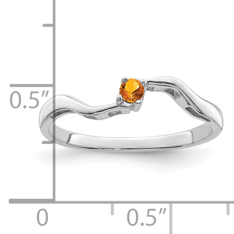 Sterling Silver Rhodium-plated Family Jewelry Mounting