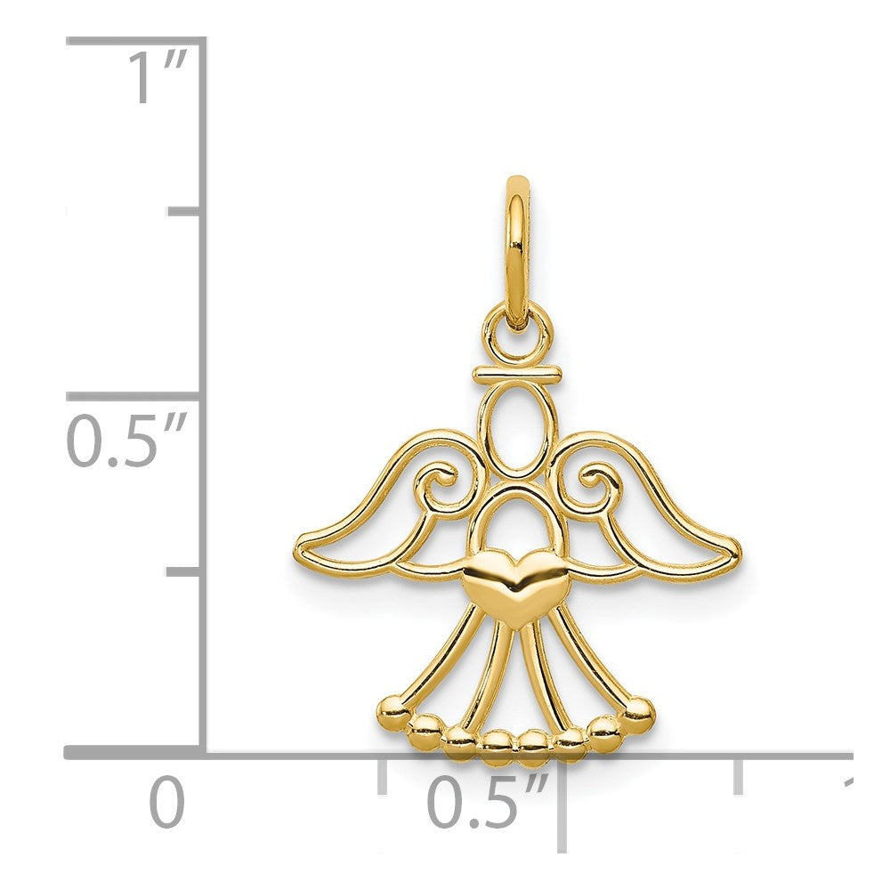 14k Angel Charm