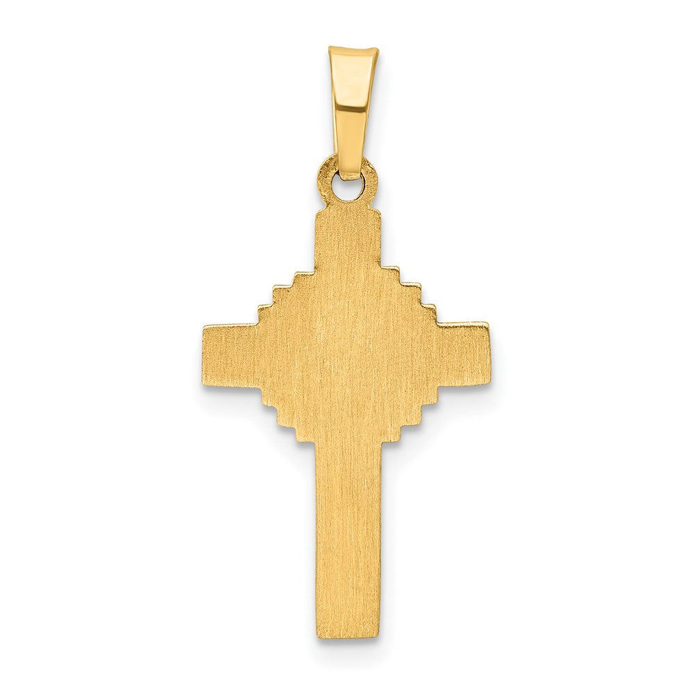 14k Polished Celtic Cross Pendant