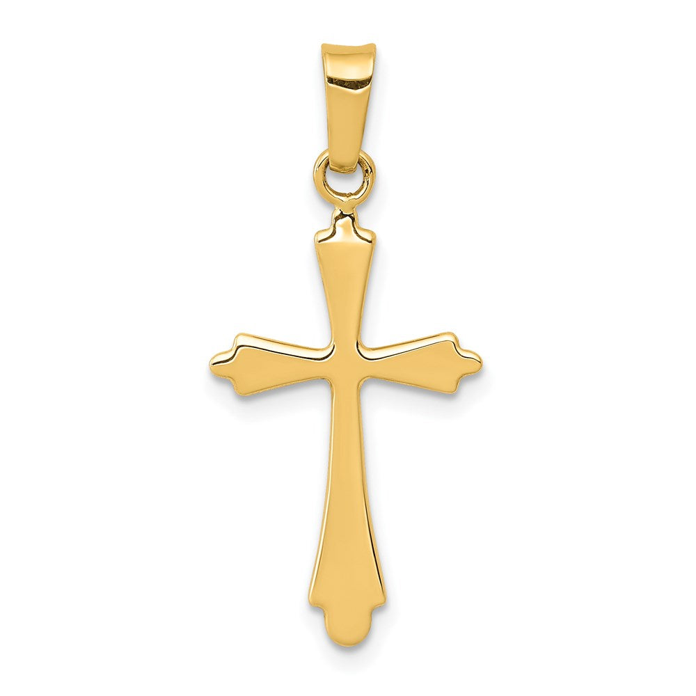 14k Polished Cross Pendant