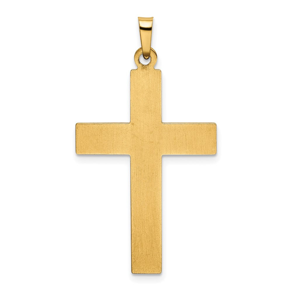 14k Polished Cross Pendant