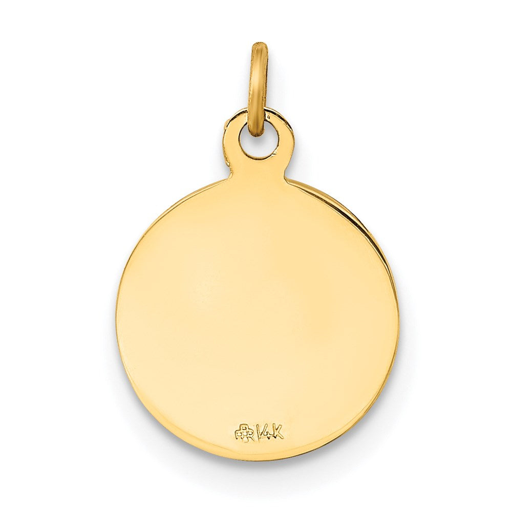 14k Confirmation Charm