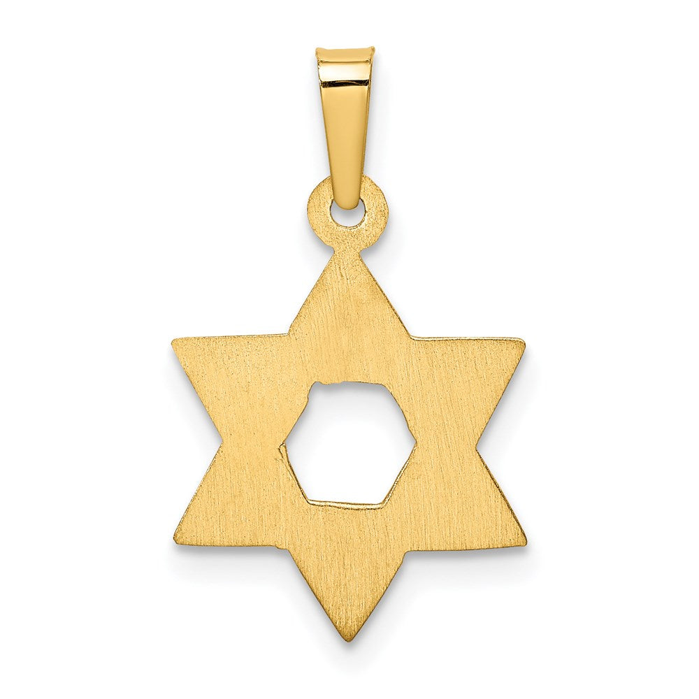 14k Star of David Pendant