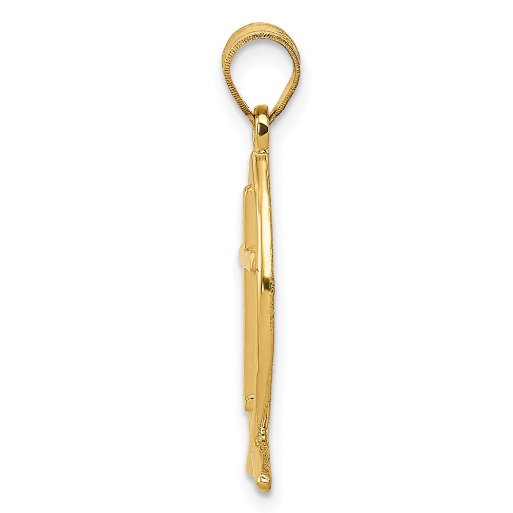 14k Ichthus Fish Pendant