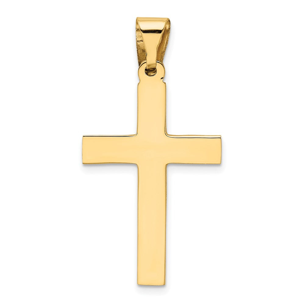 14k Polished Cross Pendant