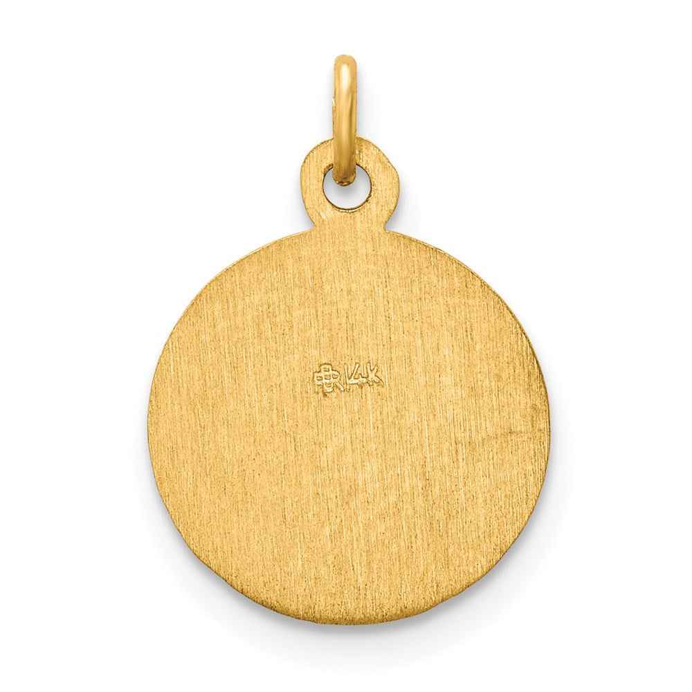 14k Saint Peter Medal Charm