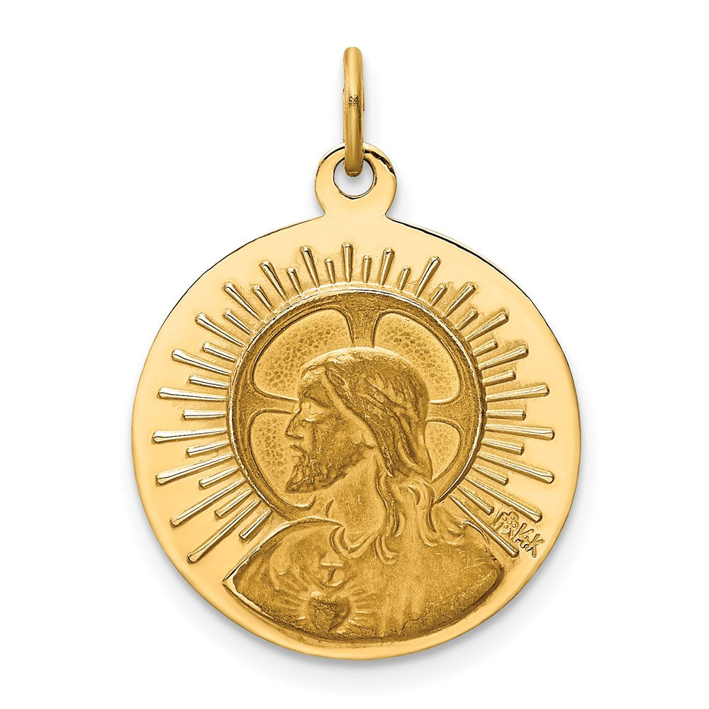 14k Matka Boska Medal Charm