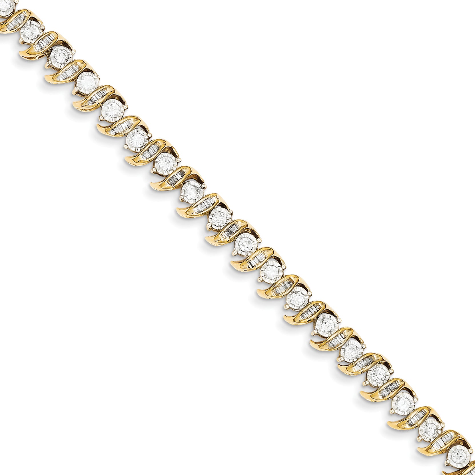 14K Diamond Bracelet