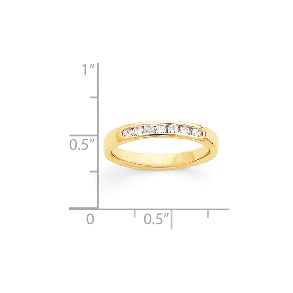 14k AA Diamond Ring