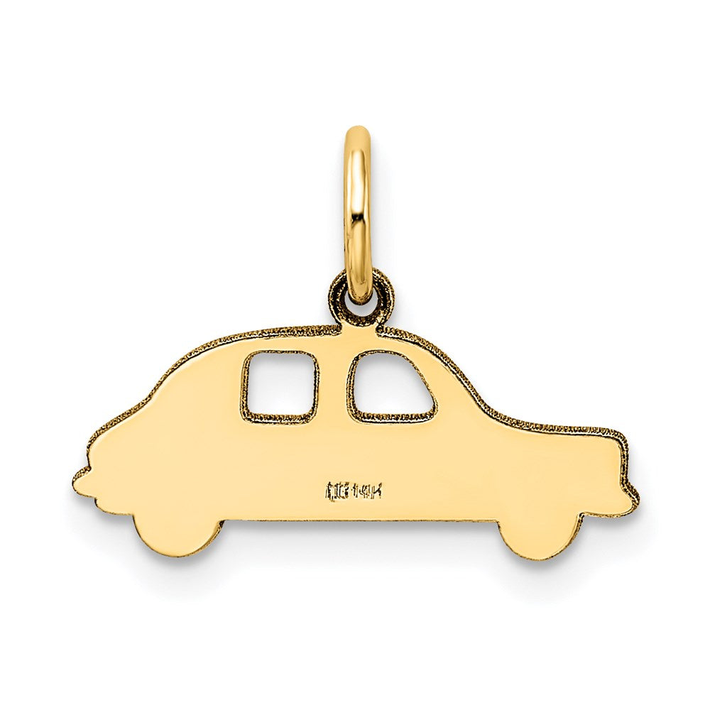 14k Compact Car Charm