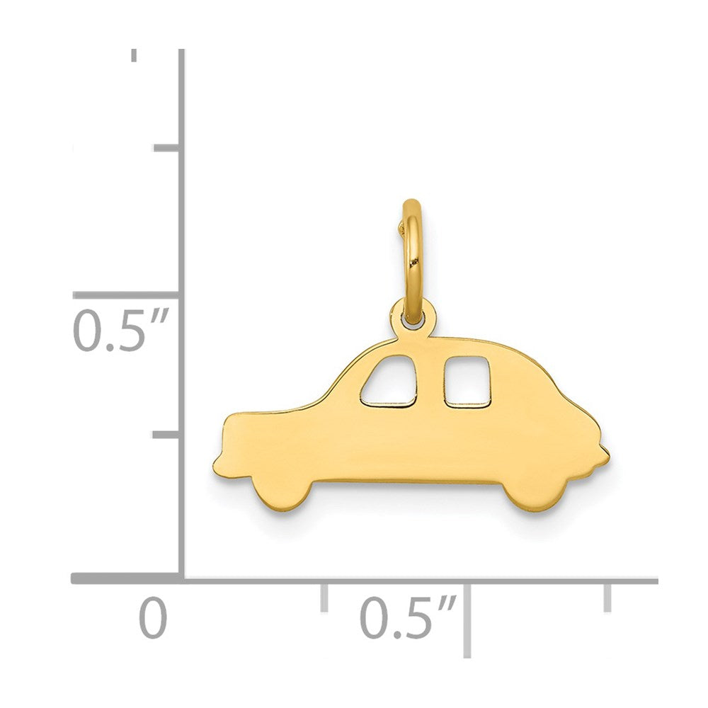 14k Compact Car Charm