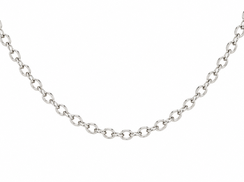 925 Silver Plated Wishbone Necklace
