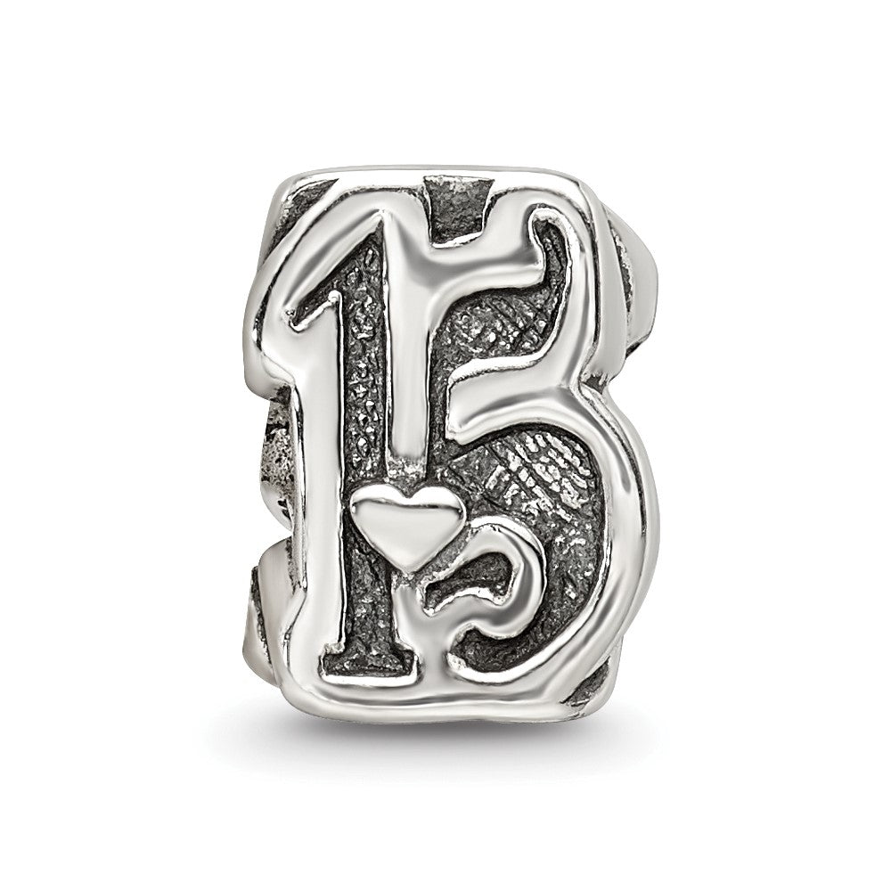 Sterling silver Reflections Sweet 15 Bead