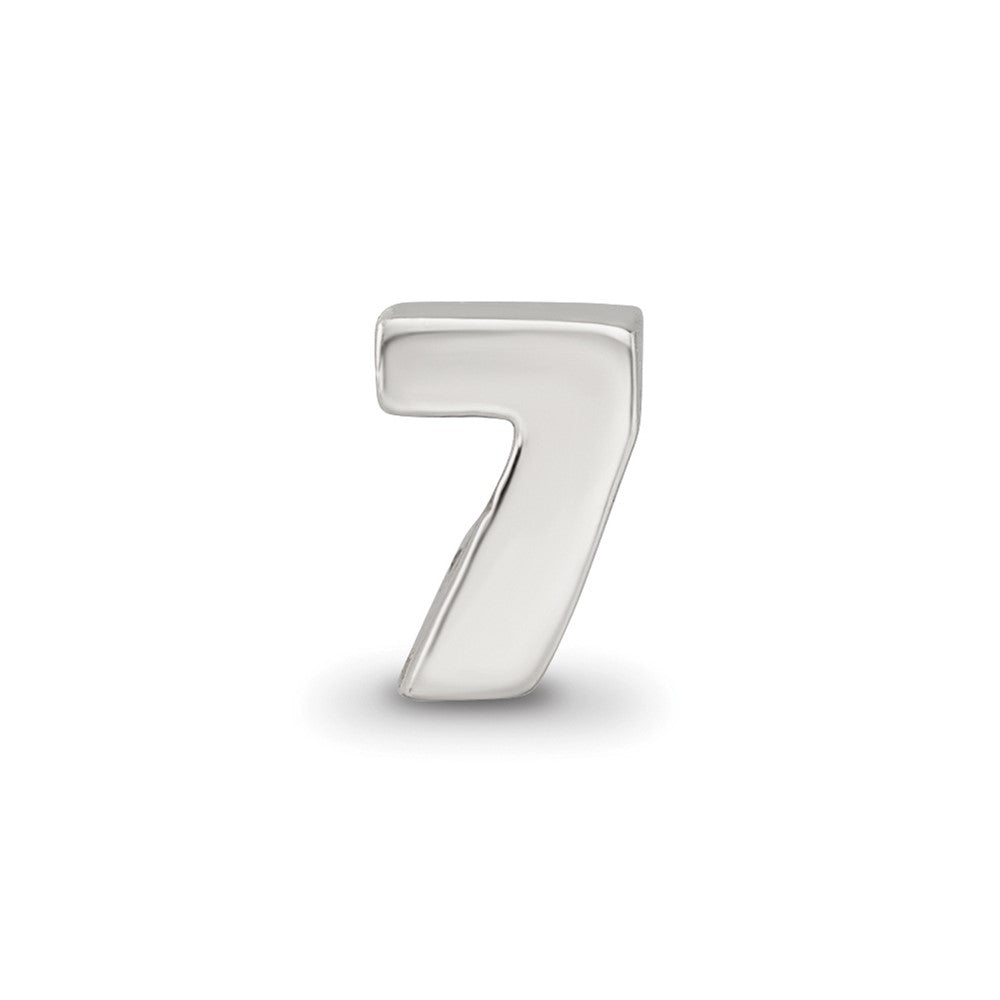 Sterling Silver Reflections Kids Number 7 Bead