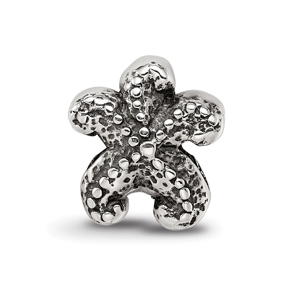 Sterling Silver Reflections Starfish Bead