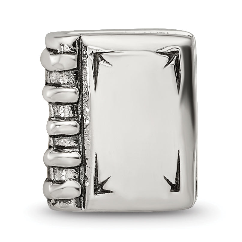 Sterling Silver Reflections Book Bead Size: 8.18MM X 10MM