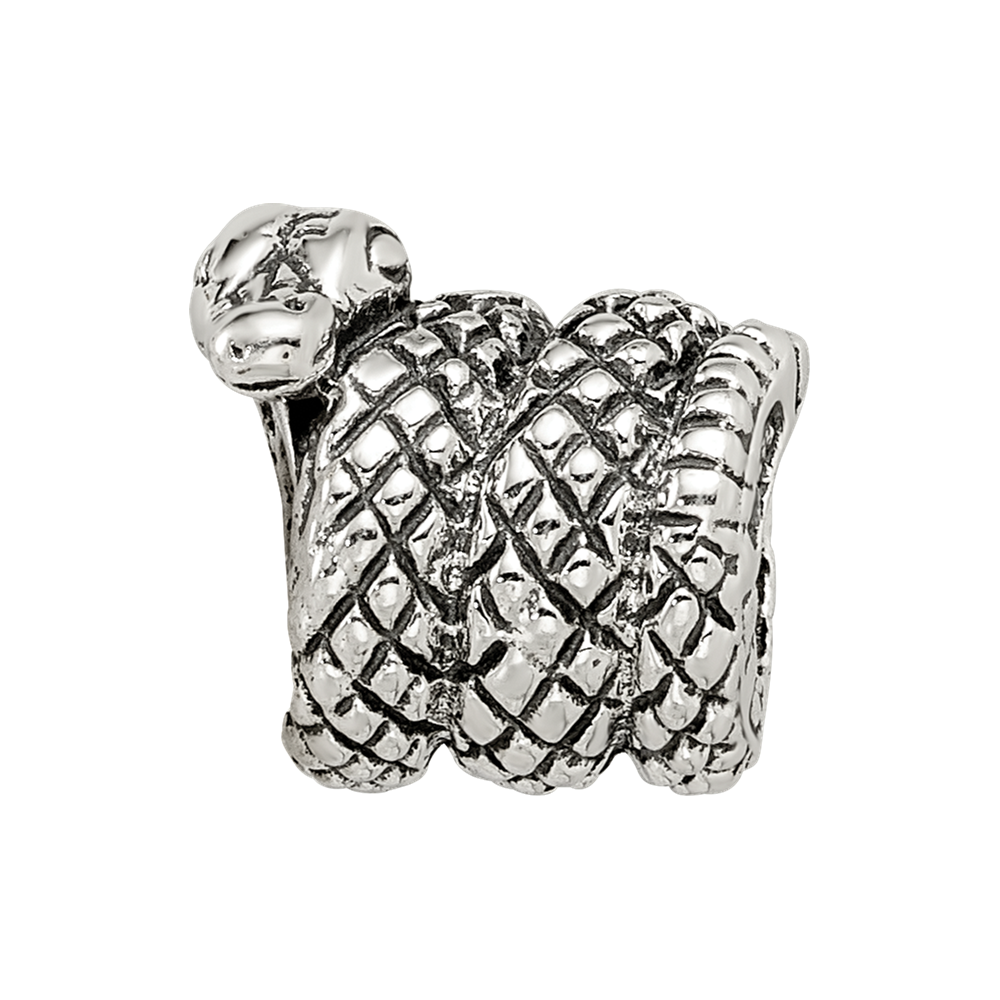 Sterling Silver Reflections Snake Bead