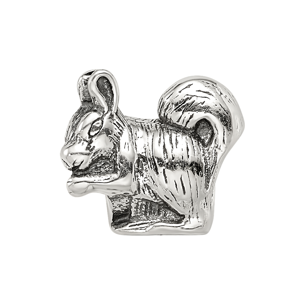 Sterling Silver Reflections Squirrel Bead