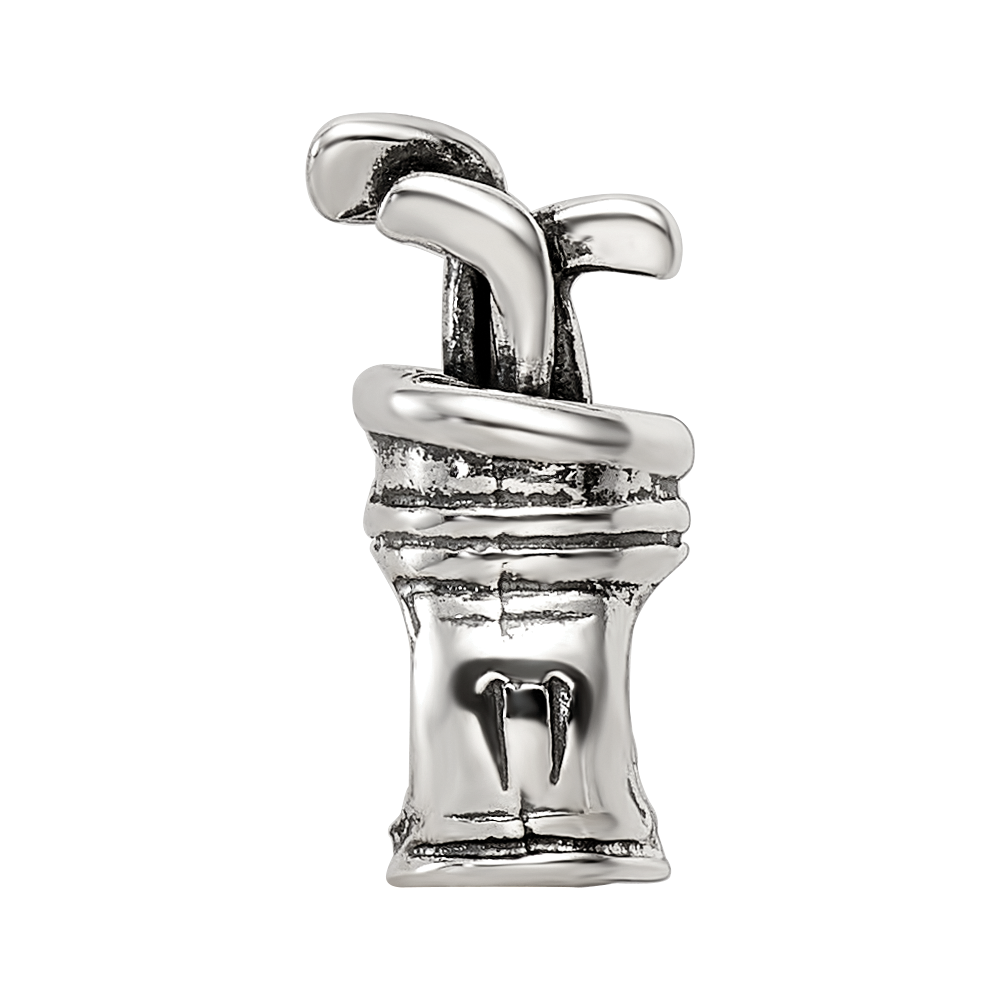 Sterling Silver Reflections Golf Bag Bead