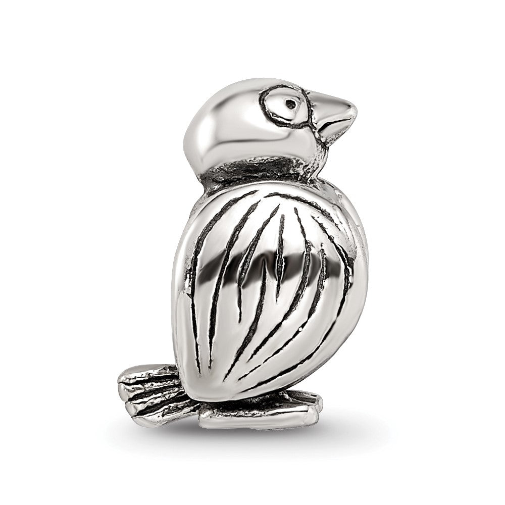 Sterling Silver Reflections Bird Bead