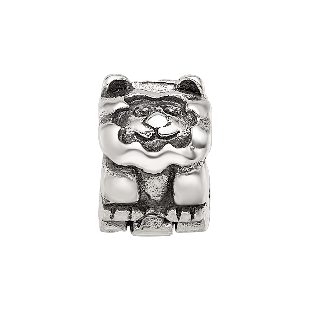 Sterling Silver Reflections Kids Lion Clip Bead