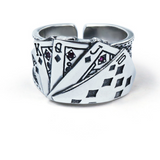 deck of cards adjustable ring