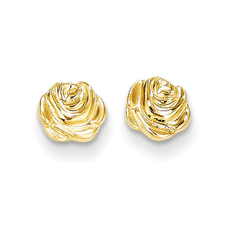 14k Madi K Flower Post Earrings SE2055 - shirin-diamonds