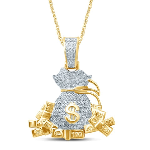 10K Yellow 0.60-0.67Ct D-Money Bags