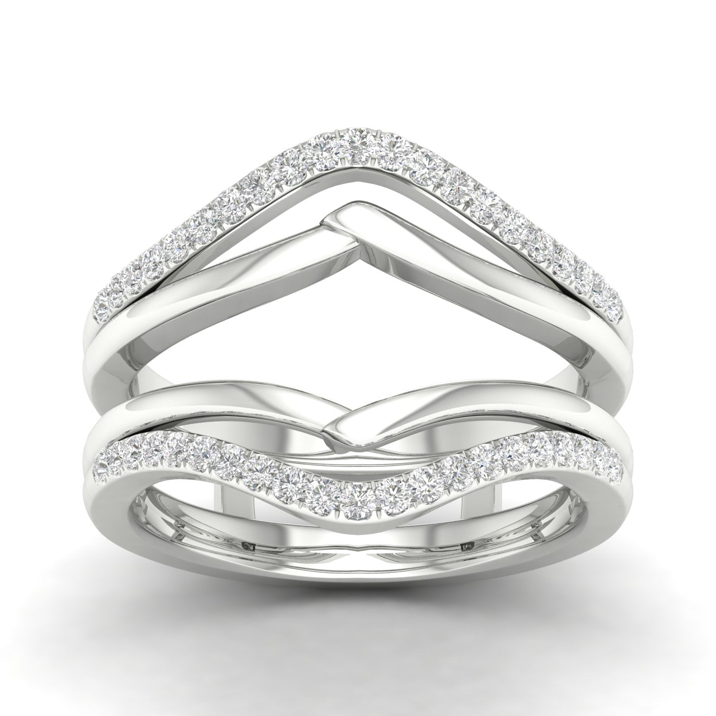 10K White 0.33Ct D-Enhancer