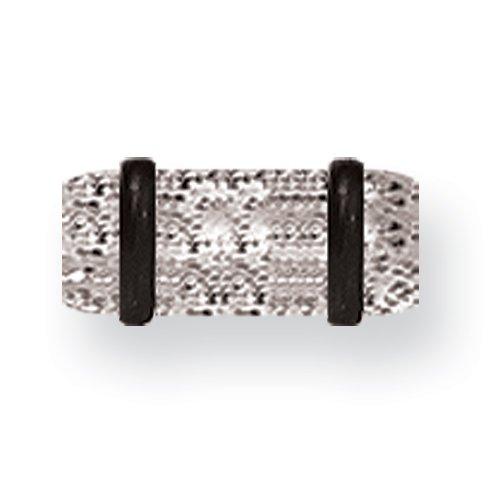 Acrylic Uv Sensitive Heavy Glitter Plug W 2 Rubber O-Rings 4G (5.2Mm) 1/2