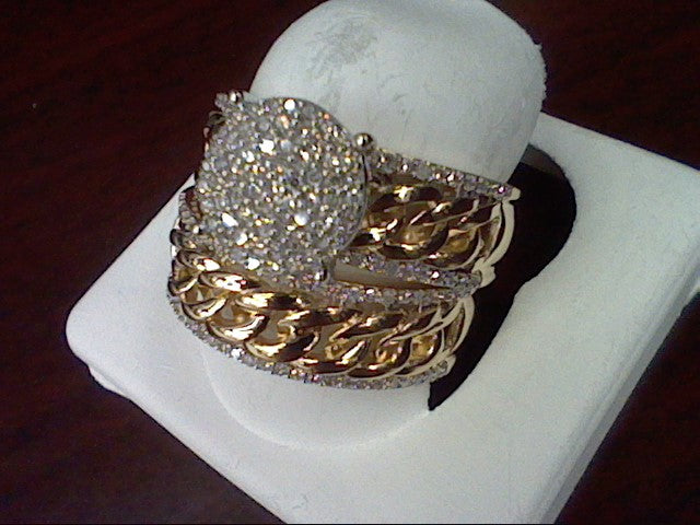 10K Yellow 0.41Ct D-Ladies Rings