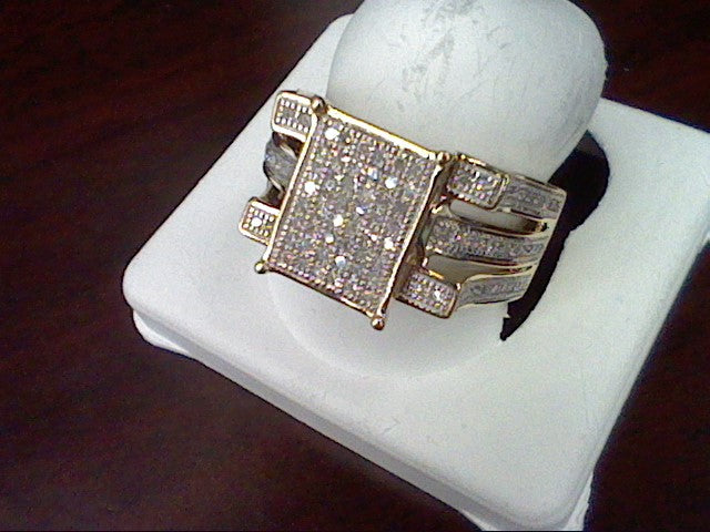 10K Yellow 0.31Ct D-Ladies Rings