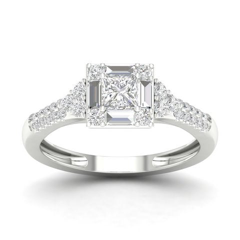 14K Yellowspl Price:  0.75Ct D-Ladies Ringss
