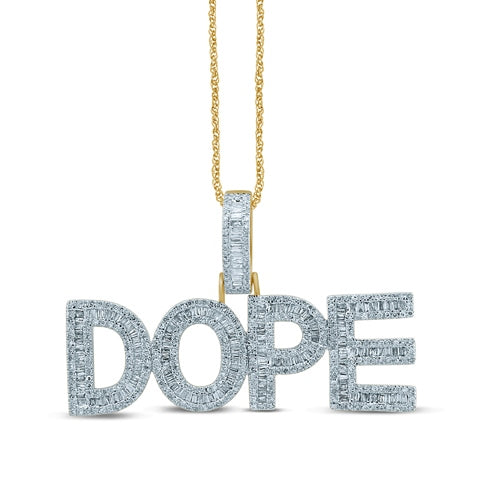 10K Yellowspl Price:  1.59-1.68Ct D-Dope Charm (Chains Sold Separately)