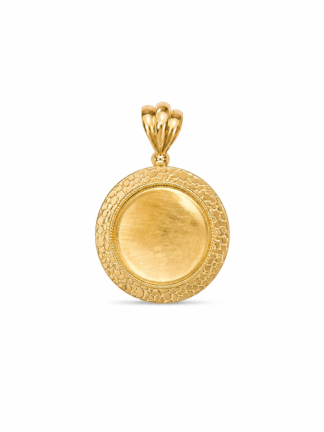 10KT Yellow Gold Memory Pendant [A11P3]