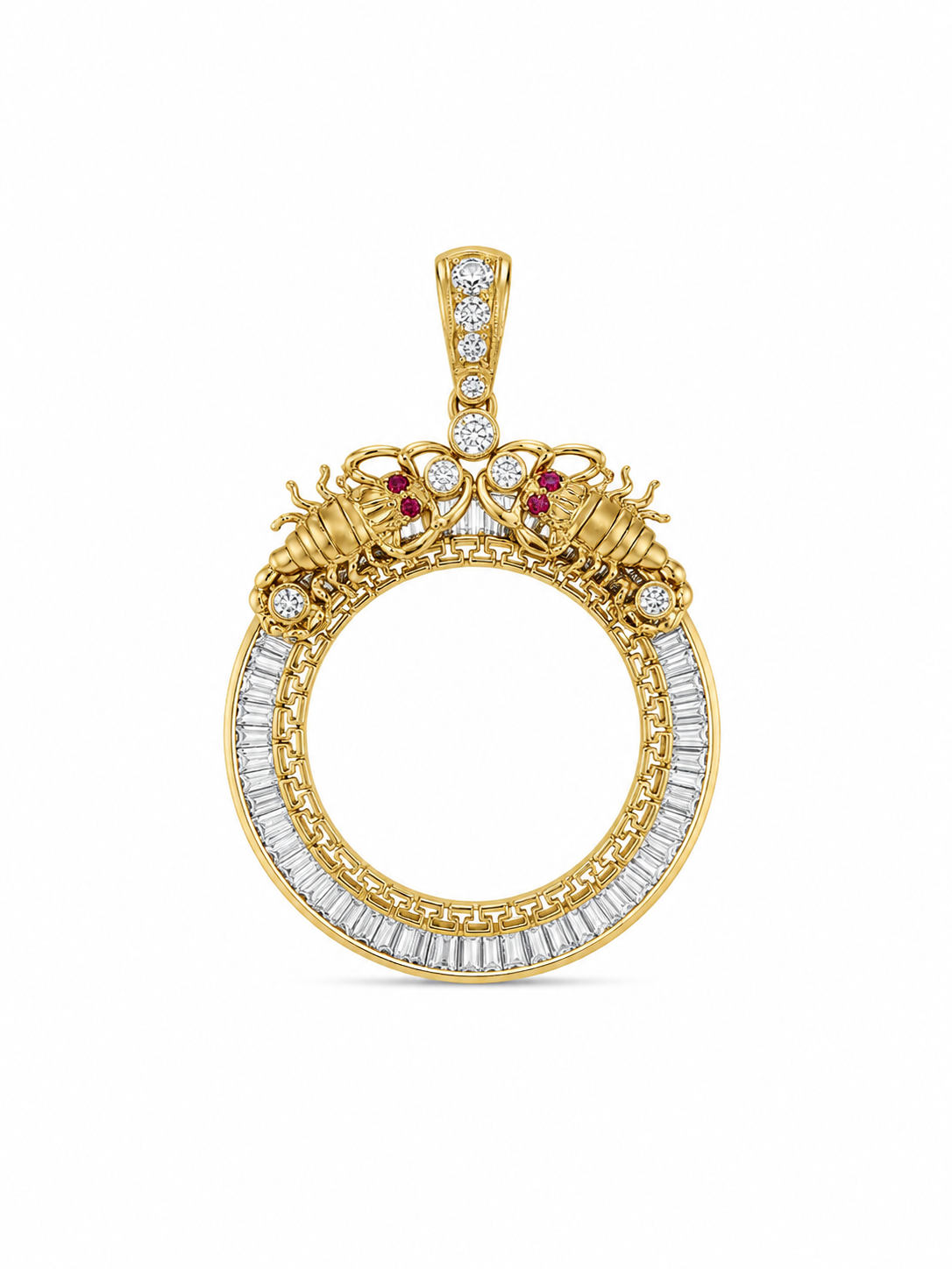 14KT Yellow Gold Memory Pendant [A25P1]