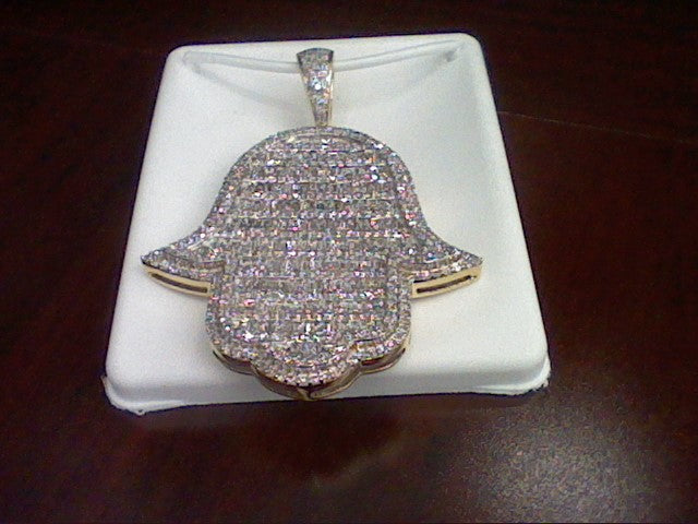 10K Yellowspl Price:  2.89-3.27Ct D-Hamsa Hands