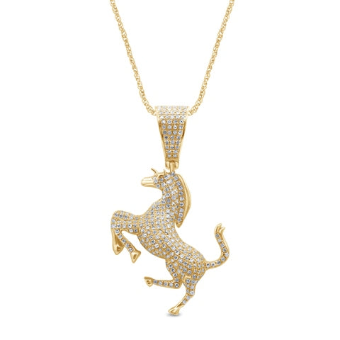 10K Yellow 0.76-0.79Ct D-Horse