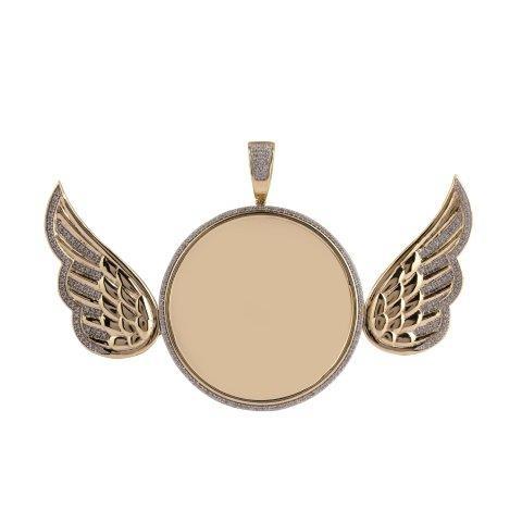 10K Yellow 0.75Ct D-Memory Pendant (Chains Sold Separately)