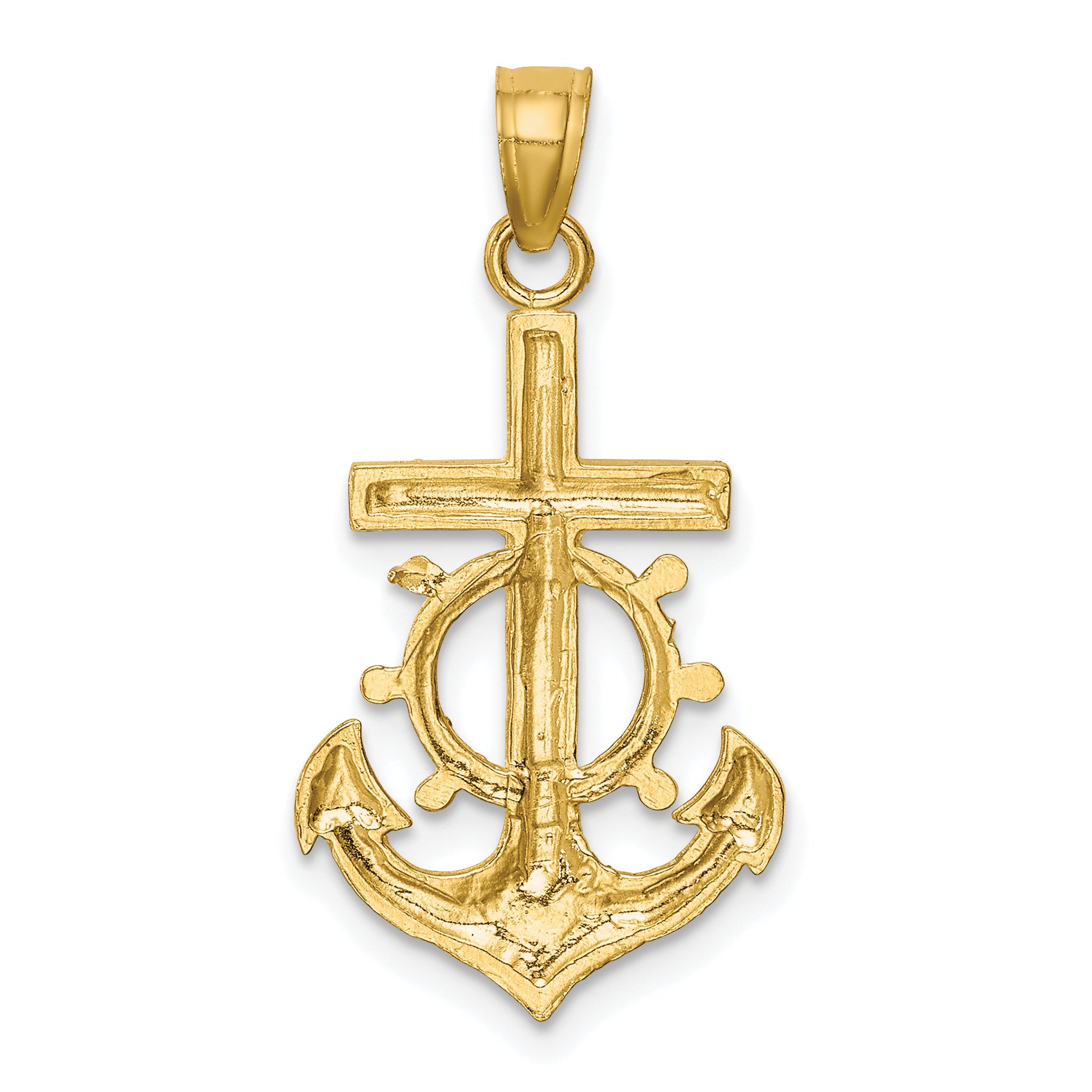 10k Mariner Crucifix Pendant