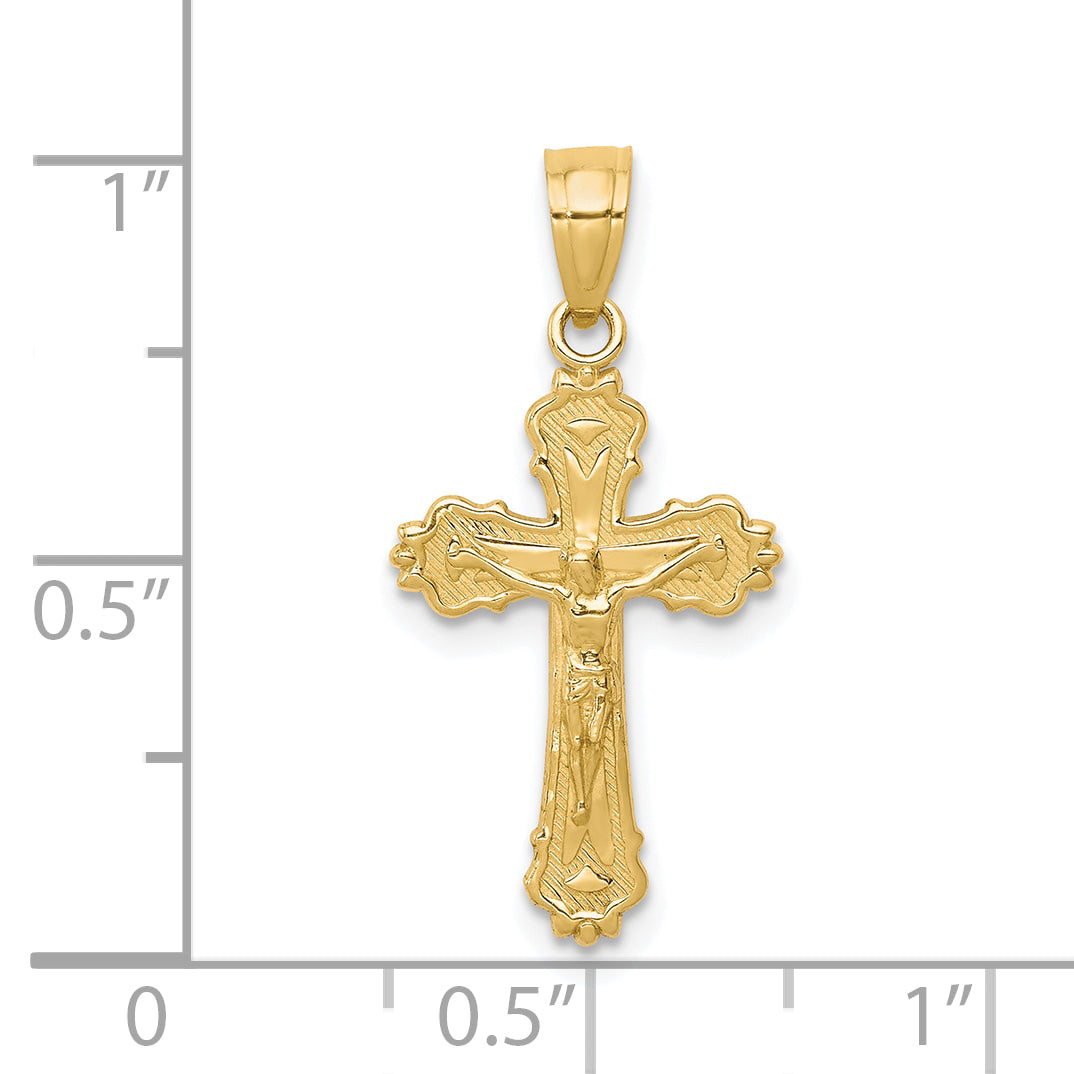10k Crucifix Pendant