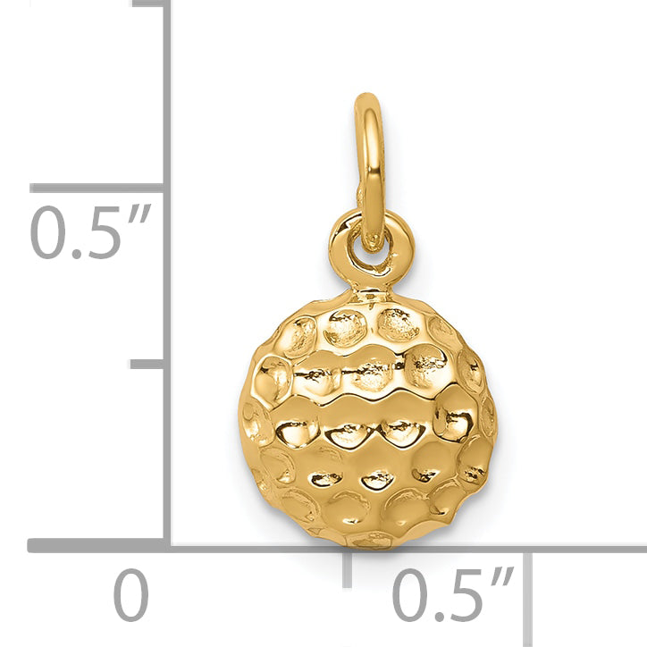 10K Golf Ball Charm
