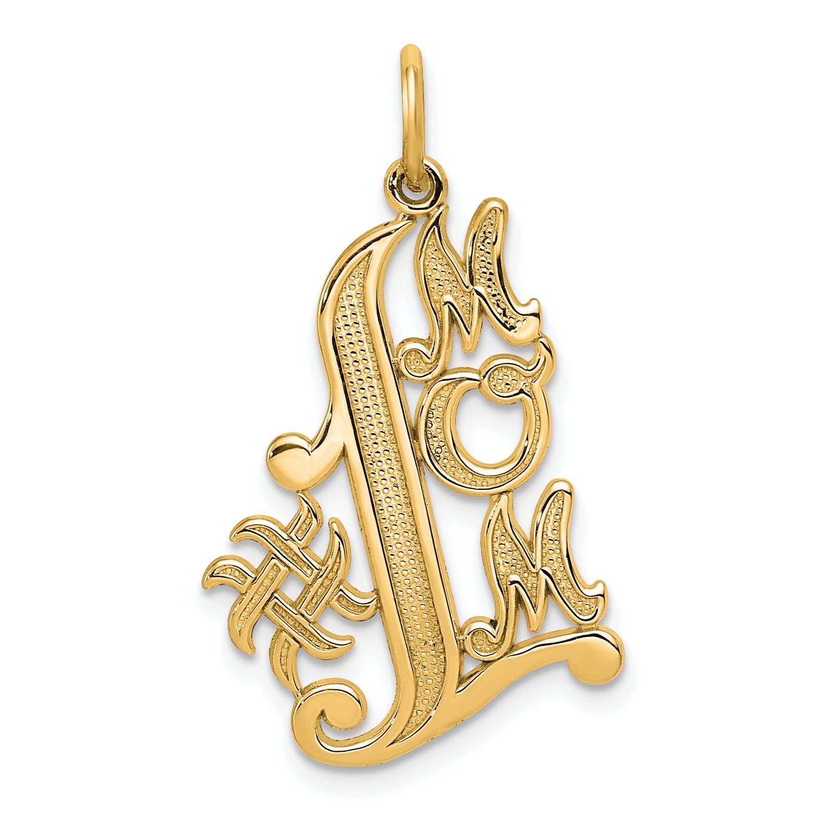 10K #1 MOM Charm
