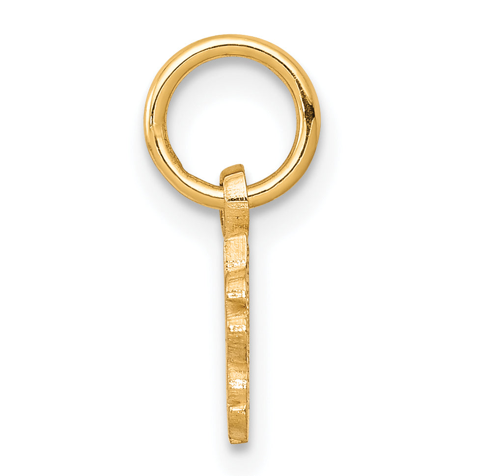 10K He LOVES ME Charm